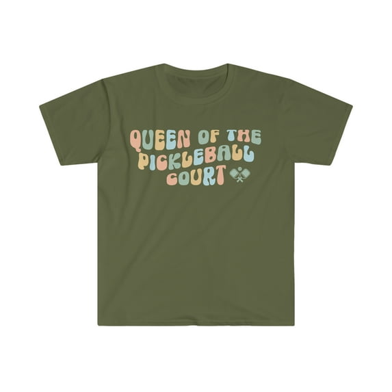 Queen of the Pickleball Court Womens Shirt, Pickleball Queen, Pickleballer