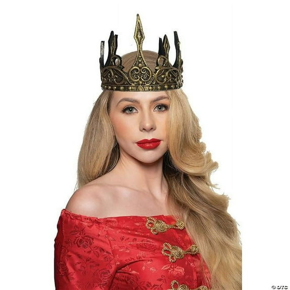 Queen's Gold Crown Foam Adult Costume Accessory