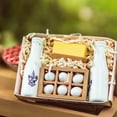 thumbnail image 1 of The Queen's Treasures 11 Piece Vintage Kitchen Food Accessory, 2 Milk Bottles, Butter with Dish and Fresh Eggs with Crate. Compatible with American Girl Dolls Kitchens & Furniture, 1 of 6