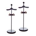 thumbnail image 1 of The Queen’s Treasures 18 Inch Doll Accessories, Set of 2 Wooden Doll Clothing Display Stands For Your Favorite Doll Clothing, Fits 15" and 18" Doll Outfit, Compatible For Use With American Girl Dolls, 1 of 4