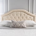 thumbnail image 1 of Queen-sized, Contemporary Button Tufted Headboard | Create a Stylish Bedroom with Smooth Texture, 1 of 2