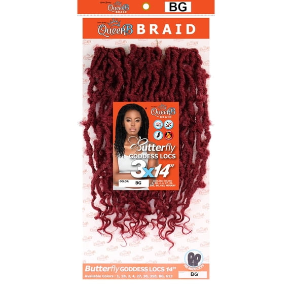 QueenB Butterfly Goddess Locs 14 Color #BG