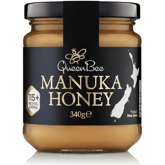 QueenBee Manuka Honey 115+ Methylglyoxal 340g