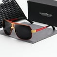 thumbnail image 1 of QueenSeven Unisex Polarized Full Frame Square Oversized Frame Sunglasses Driving Sunglasses, 1 of 4
