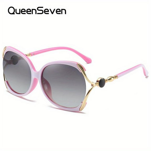 QueenSeven Unisex Stylish Full Frame Polarized Sunglasses Outdoor Travel Retro Sunglasses