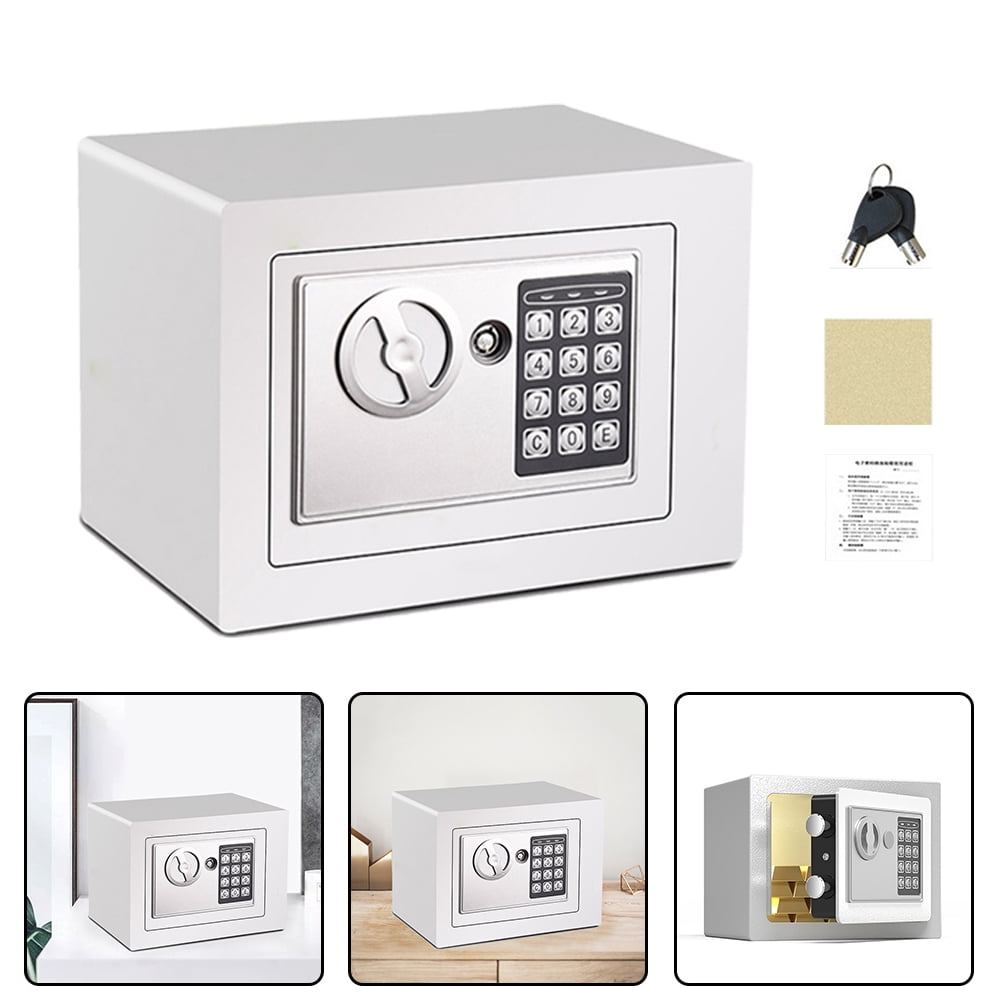 QueenTrade Digital Safe Electronic Security Box Home Office Cash Lock ...