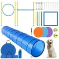 QueenTrade Dog Agility Training Equipment Sets Puppies Obstacle Course