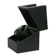 QueenTrade Leather Automatic Rotation Single Watch Winder Box Storage Display Case Box Gift
