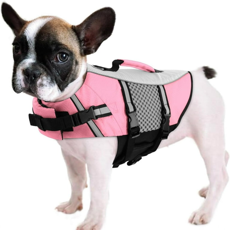L Pet Aquatic Reflective Preserver Float Vest Dog Cat Saver Life Jacket New L Pet Aquatic Reflective Preserver Float Vest Dog Cat Saver Life Jacket New