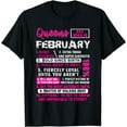 thumbnail image 1 of Queens Are Born In February T-shirt 10 Facts Funny Birthday T-Shirt, 1 of 3