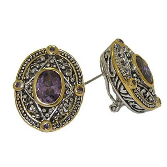 Queens Cable Earrings Austrian