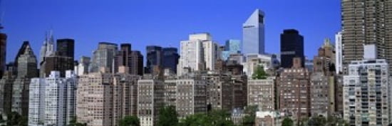 Queens NYC New York City New York State USA Canvas Art - Panoramic Images (36 x 12)