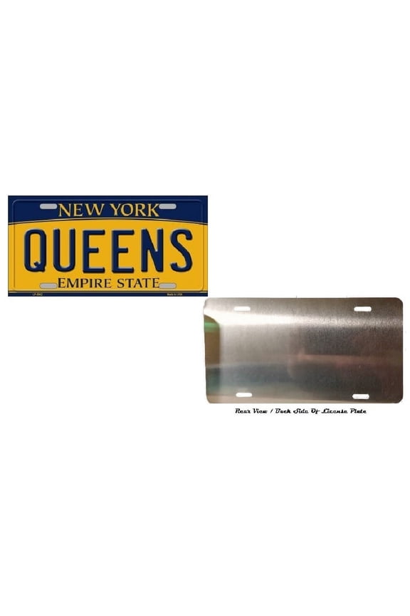 Queens New York License Plate
