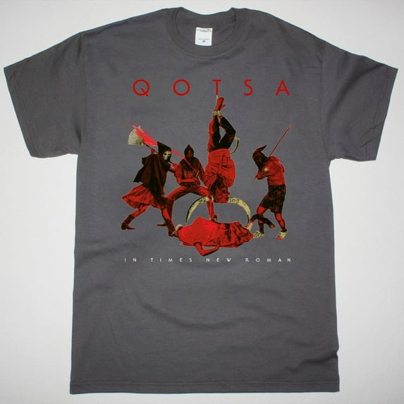 Queens Of The Stone Age In Times New Roman 2023 Album Promo DARK HEATHER T-Shirt, Queens Of The Stone Age Band Shirt, 2023 Music Tour Shirt