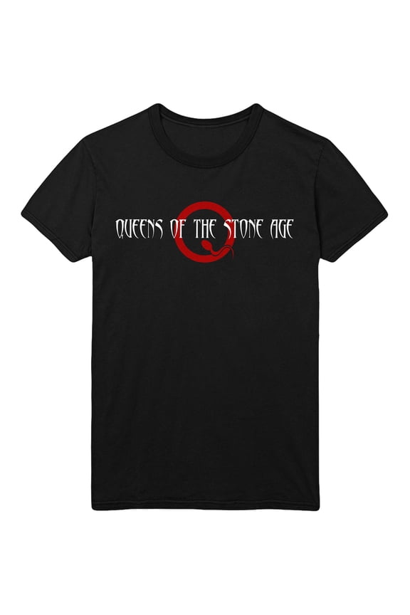 Queens Of The Stone Age Unisex T-Shirt Text Logo (Large)