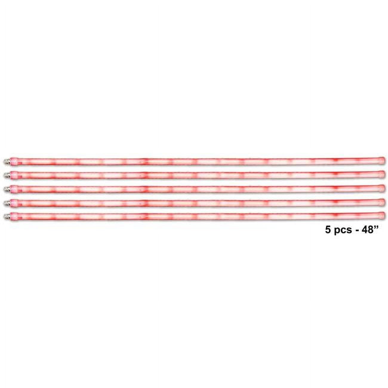 Queens of Christmas C9-ICETUBE-RE-04-5 48 in. Icetubes Light, Red ...