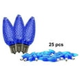 thumbnail image 1 of Queens of Christmas C9-RETRO-BL-25 C9 Faceted LED Retrofit Lamps, Blue - Pack of 25, 1 of 1