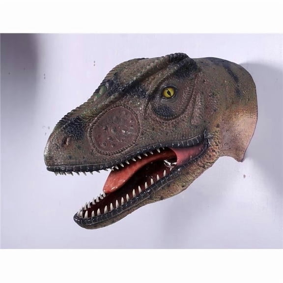 Queens of Christmas DINO-ALLO-HD-MO Allosaurus Head with Mouth Open