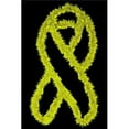 thumbnail image 1 of Queens of Christmas GM-RBN-03-YE-GAR 3 ft. Garland Awareness Ribbons, Yellow, 1 of 1