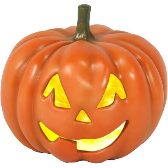 Queens of Christmas HWN-PKN-JACK-20-LIT 20 ft. Carved Pumpkin Light