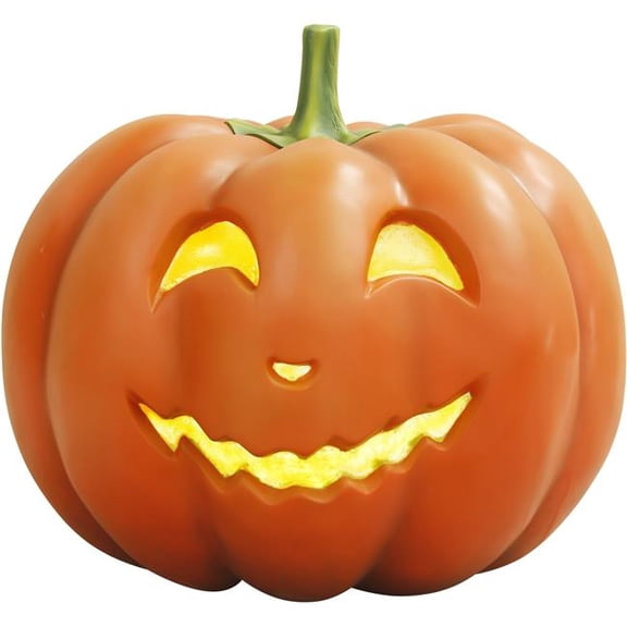 Queens of Christmas HWN-PKN-JACK-24-LIT 24 ft. Carved Pumpkin Light