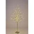 thumbnail image 1 of Queens of Christmas LED-TR06-LWW 6 ft. LED Branch Christmas Trees, Warm White & Gold, 1 of 1
