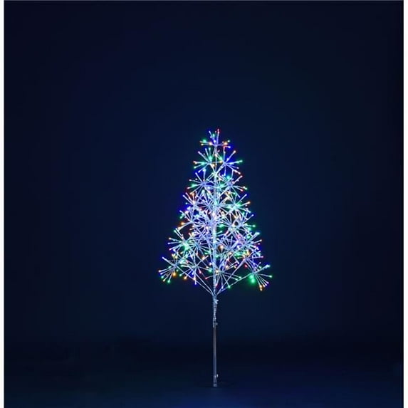 Queens of Christmas LED-TR3D04-L5M 4 ft. Micro LED Tree, Multicolor