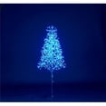 thumbnail image 1 of Queens of Christmas LED-TR3D04-LBL 4 ft. Starburst LED Tree, Blue, 1 of 1