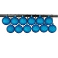 thumbnail image 1 of Queens of Christmas ORN-BLKG-100-AQ-12PK 4 in. Glitter Ball Ornament with Wire, Aqua - Pack of 12, 1 of 1