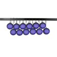 thumbnail image 1 of Queens of Christmas ORN-BLKM-70-PU-12PK 2.75 in. Matte Ball Ornament with Wire & UV Coating, Purple - Pack of 12, 1 of 1