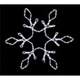 thumbnail image 1 of Queens of Christmas SF-SFSTAR-36-PW 36 in. LED Snowflake with Star in the Middle, Pure White, 1 of 1