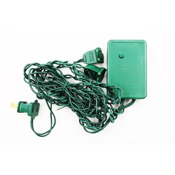 Queens of Christmas WL-CONT-2-8F 2 Channels 8 Function Green Controller