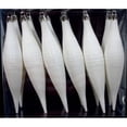 thumbnail image 1 of Queens of Christmas WL-FIN-12PK-DOT-WH White Finial Ornament with Dot Design, Set of 12, 1 of 1