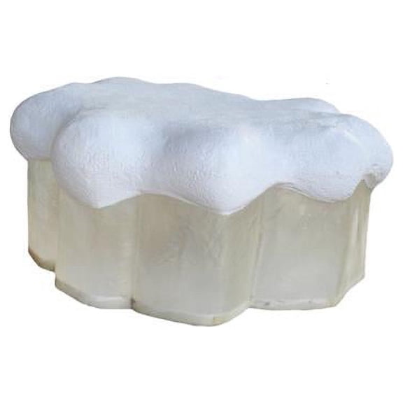 Queens of Christmas WL-ICE-PLTFRM-SM Snowflake Platform Statue - Small