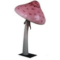 thumbnail image 1 of Queens of Christmas WL-MSHRM-PI-6.5 6.5 ft. Mushroom Figurine, Pink, 1 of 1
