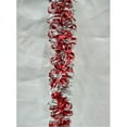 thumbnail image 1 of Queens of Christmas WL-TGAR-100-RESLV 100 ft. Red & Silver Metallic Tinsel Garland, 1 of 1