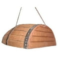 thumbnail image 1 of Queens of Christmas WL-WHBRL-HLF-LGHT 15 in. Half Barrel Light Decor, 1 of 1