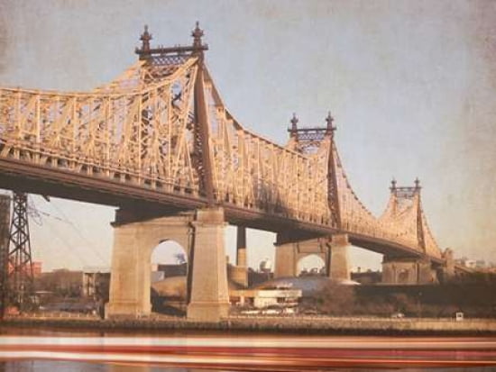 Queensborough Bridge Canvas Art - Andrew Sullivan (22 x 28)
