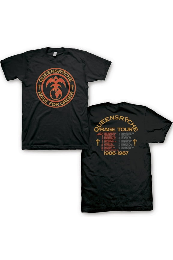 Queensryche Rage For Order Tour T-Shirt