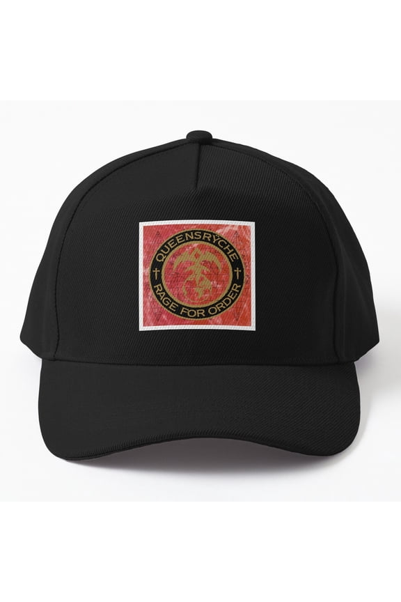 Queensryche Rage for Order Baseball Cap, Rock Album Fan Graphic Design, Classic Hat