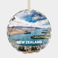 thumbnail image 1 of Queenstown New Zealand Kiwi Travel Keepsake Trip Souvenirs 3" Premium Crystal Glass Christmas Ornament Vacation Memory Xmas Tree Gift Ornaments, 1 of 3