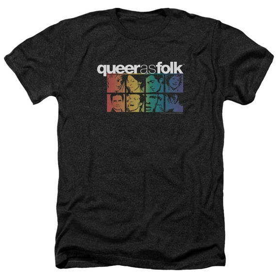 Queer As Folk - Cast - Heather Short Sleeve Shirt - Medium