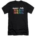 thumbnail image 1 of Queer As Folk Cast Premium Adult Slim Fit 30/1 T-Shirt Black, 1 of 1