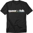 thumbnail image 1 of Queer As Folk T-Shirt Logo Unisex Graphic Tee For Men & Women, 1 of 7