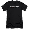 thumbnail image 1 of Queer As Folk - Logo - Slim Fit Short Sleeve Shirt - X-Large, 1 of 2