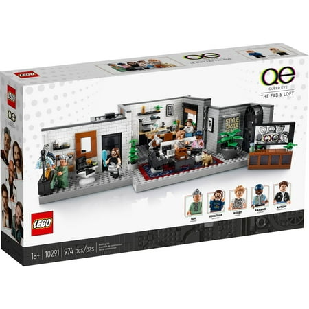 Queer Eye The Fab 5 Loft Set LEGO 10291
