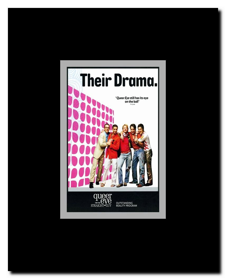 Queer Eye for the Straight Guy Framed Movie Poster