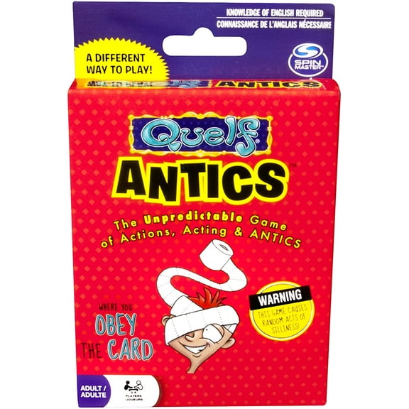 Quelf Antics Card Game, Enjoy a non-stop hilarious adventure with Quelf! By Visit the Spin Master Store