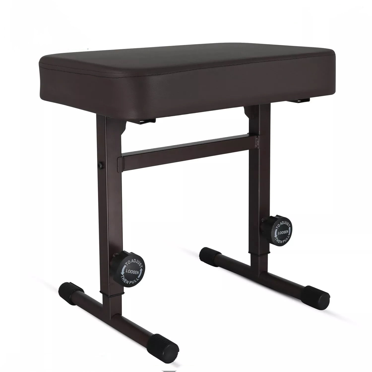 QuellQuest Keyboard Bench Piano Stool Thick Padded Seat Height ...