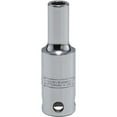 thumbnail image 1 of Queller Wholesale  0.375 in. Drive 6 mm Proto Socket - 12-Point, Deep - Tether Ready, Chrome, 1 of 1